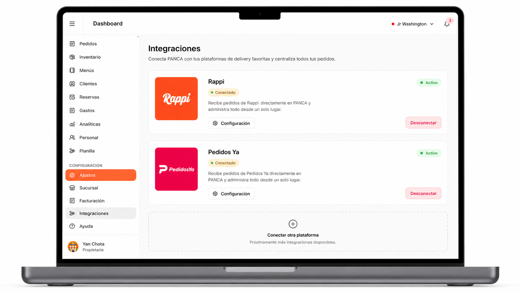Canales de venta online para restaurantes: tienda online, carta QR, Rappi y PedidosYa